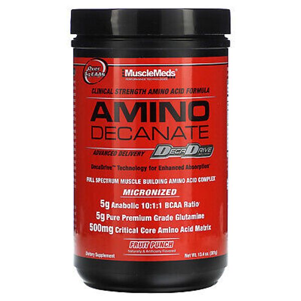 Amino Decanate, Fruit Punch, 13.4 oz (381 g)