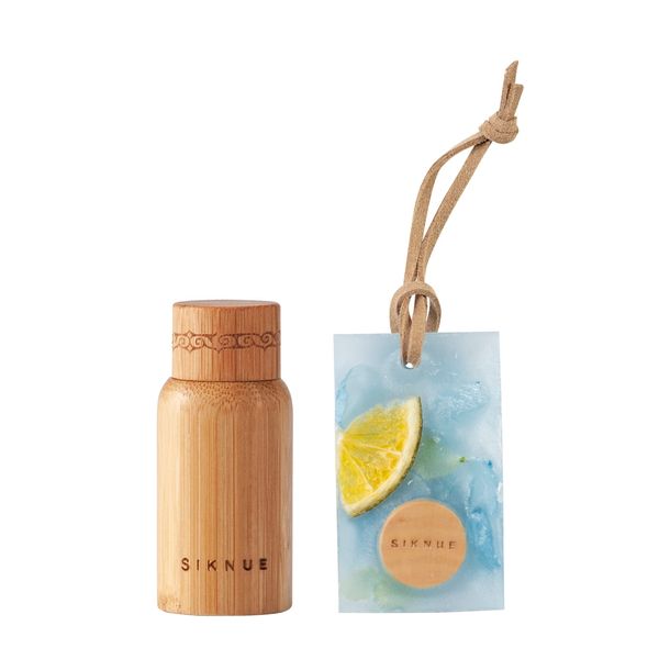 Official Shop Hokkaido SIKNUE Sikunu Aroma Body Oil & Poplin Bar Gift Set (Fruit)