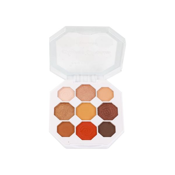 Profusion Cosmetics Merry Moments 9 Shade Eyeshadows Palette for Eye Catching Look, Elevate Your Look with Limited Edition Eyeshadow for Sparkle and Shine (Sugar Cookies)