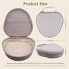 khanka Hard Carrying Case for Apple AirPods Max Wireless Over-Ear Headphones,Sandy Case