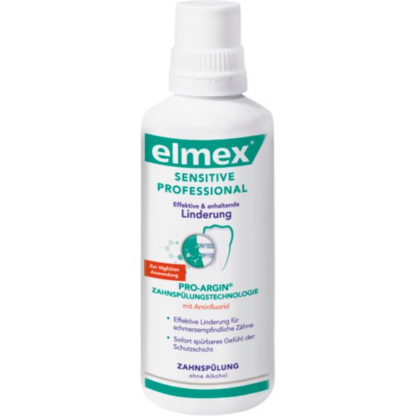 elmex Sensitive Professional Zahnspülung, 400 ml Lösung