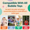 Colorful Bubble Solution Refill 32 OZ | Non-Toxic Pre-Mix Bubble Refill Solution No Mixing or Measuring Required | Bubbles for Kids | Bubbles Bulk | Bubble Machine Solution | Giant Bubble Solution