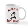 CafePress Authentic Bonehead Mug 11 oz (325 ml) Ceramic Coffee Mug