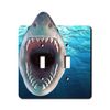 Off The Wall Plates - Great White Shark Jaws - Double Gang Light Switch