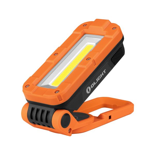 Olight Swivel Pro Work Light, COB Light, LED Floodlight, Rechargeable, 1,100 Lumens, High Brightness, Dual Light Sources, Magnetic Design, Small, Repair, Outdoor Lighting, Construction, Disasters,