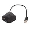 Keyboard and Mouse Converter Adapter for PS4 for One for PS3 for 360, Keyboard Mouse Adapter for Switch, Plug and Play Custom Mapping Reset Button Functions