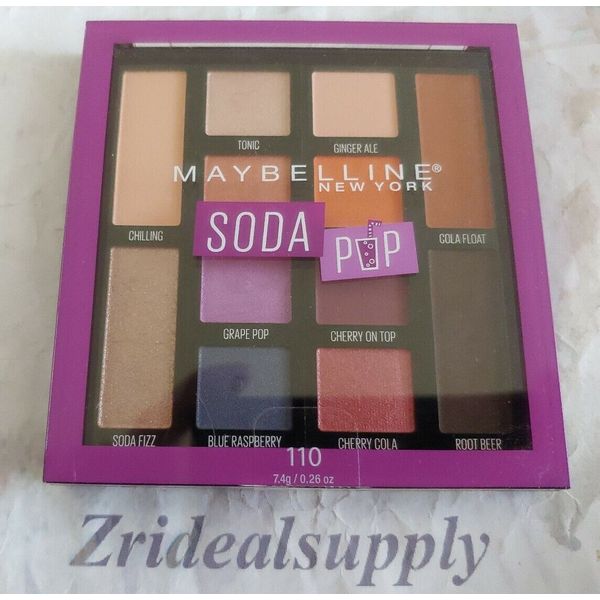 MAYBELINE SODA POP EYESHADOW PALETTE 110 SEALED