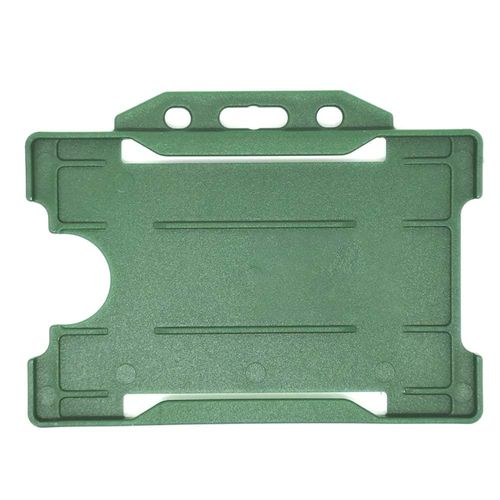 ALG ID Cards® Dark Green ID Card Badge Holder - Dark Green Lanyard Card Holder - Dark Green Lanyard Neck Strap with Metal Clip & Safety Breakaway Release for Pass Holder