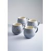 Mason Cash Impressions Grey Durable Stoneware Mug, 35 CL