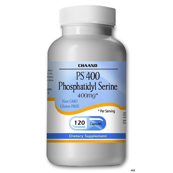 Phosphatidyl Serine 400mg-Focus & Memory  120 Capsules, Soy Free Free Ship