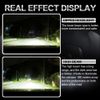 42302 D3S LED Headlight Bulbs 6000K Super White HID Xenon Conversion Kit US