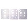 Concave Shields,10 X 12,Ctn of 3