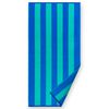 Softerry - Extra Soft Beach Towel 30 x 60 inch Cabana Stripe Hotel Pool and Resort Style Absorbent Terry 100% Cotton (Royal-Tur-Red-Pink, 4 Pack)
