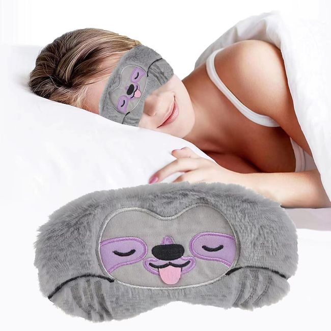 Sleep Mask for Women Kids, Soft Eye Masks for Sleeping,Funny Eye Cover Night Mask,Cute Blackout Sleep Eye Mask,Comfortable Blindfold for Travel Naps