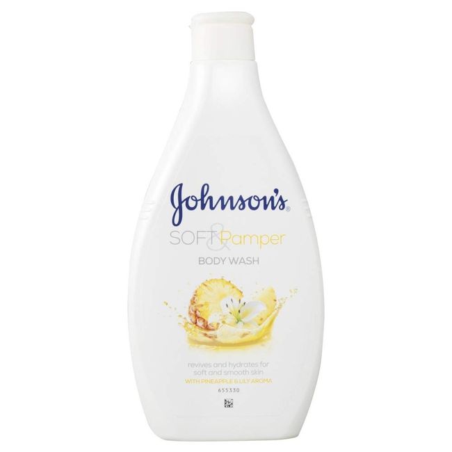 JOHNSON'S Body Wash Soft & Pamper 400 ml, Multi, Jasmine