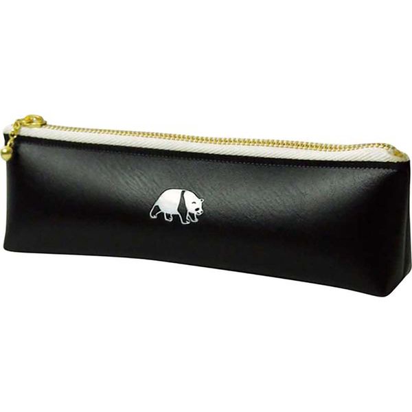 Elcomune PPC-024 Matka Pen Case, One Point Pen Case, Panda, Black