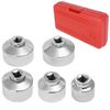 ✅Oil Filter Cap Wrench Oil Filter Socket Set Remover Installer Sockets 5 pcs