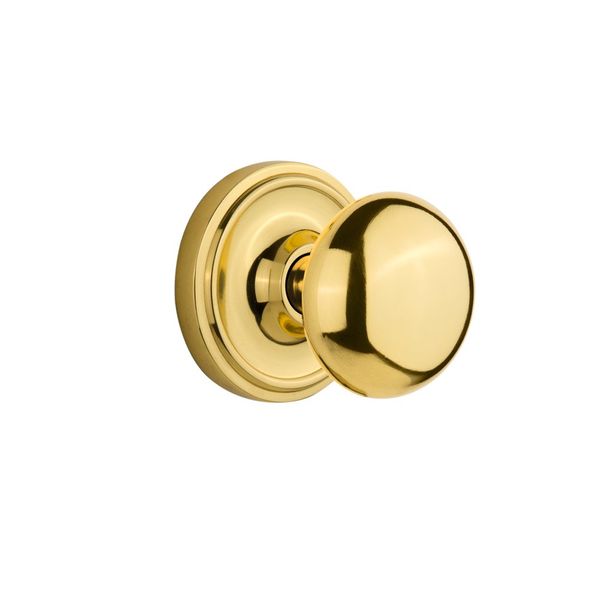 Nostalgic Warehouse Classic Rosette with New York Round Door Knob