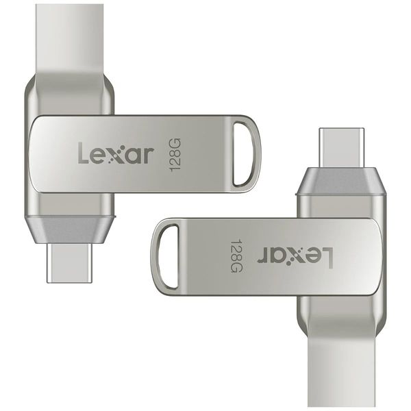 Lexar Dual Drive USB-C & USB-A 128GB (2 Pack)