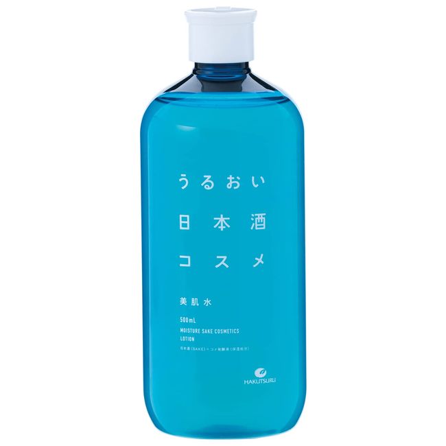 Hakutsuru Moisturizing Japanese Sake Cosmetics Skin Water 16.9 fl oz (500 ml)