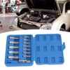 FLEXMAN Hex Bit Socket Set, Versatile Drive Socket Set, Metric Allen Socket Set, Allen Hex Bit Socket Set with Storage Case for Bikes, Cars, Appliances