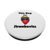 Boy Likes Strawberry Delicious Berry Vitamins PopSockets Swappable PopGrip
