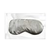 Samcos Silk Eye Mask, For Sleep, Blindfold, Soft, Satin Blindfold, All Seasons, Skin-Friendly, Light Blocking, Peaceful Sleep, No Pressure, Washable, Unisex, Adjustable Length, Travel, Convenient (Gray)
