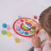 Bigjigs Toys Wooden Teaching Clock - Tell The Time