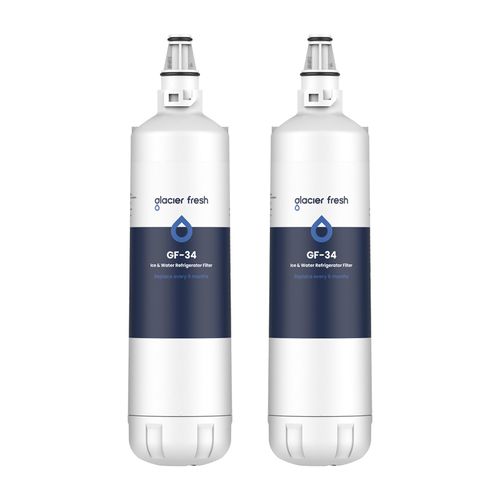 GLACIER FRESH Replacement for 7012333 Ice Maker Water Filter, Compatible With Sub-Zero 7012333 Water Filter, UC-15 Ice Maker Water Filter Replacement, Manitowoc K00374 (2 Pack)