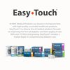 EasyTouch Gamma-Sterilized Alcohol Prep Pads, Box of 100