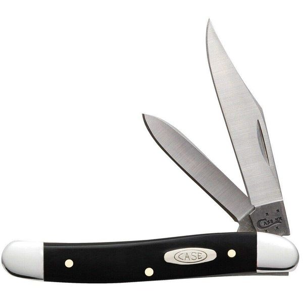 Case Working Medium Jack Black Stainless Steel 3.38 in. Pocket Knife