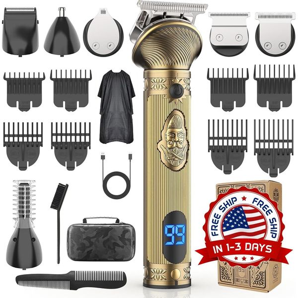 Recortadora De Barba Rasuradora Electrica Para Hombre Maquina De Afeitar Rasurar