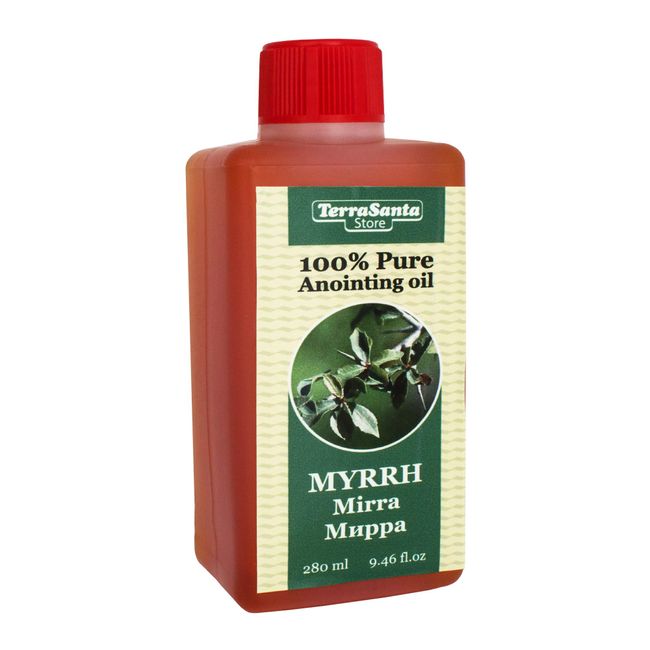 Pure 100% Anointing Oil Myrrh Authentic Fragrance Holy Land Biblical Spices280 m l/ 9.46 fl.oz