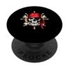 Pirate Whisperer Eye Patch Sailing Ocean Pirate Lover PopSockets Swappable PopGrip