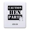 'CAUTION HEN PARTY' Sliding Puzzle (PZ00029012)