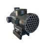 Killflash Hex Anti-Reflection Device Compatible with Bushnell TRS-26 Red Dot (Earth Brown - Open Center)