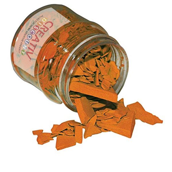 CREATIV DISCOUNT ® Candela Kerzen-Färbewachs, 20g, Orange
