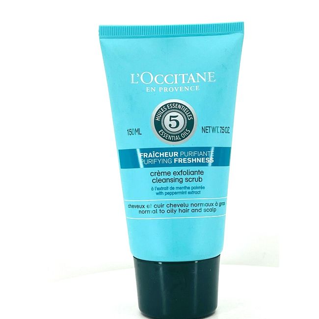 L'occitane purifying freshness HAIR AND SCALP cleansing Scrub - 7.5oz - BOXLESS