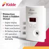 Kidde Carbon Monoxide Detector, Plug In Wall with 9-Volt Battery Backup, Digital LED Display