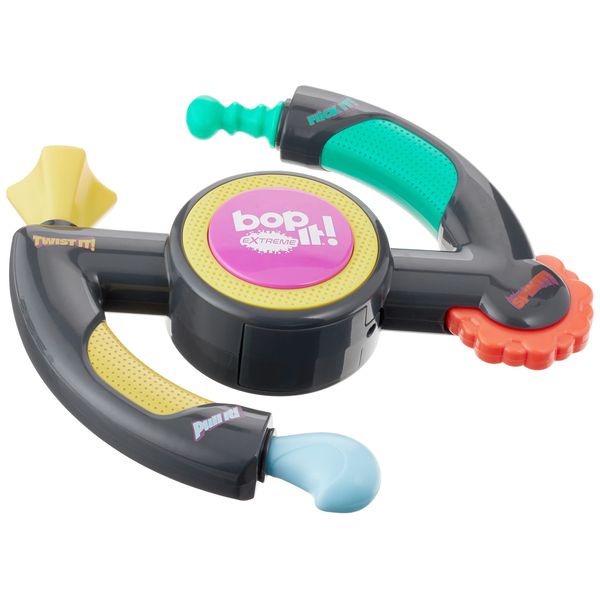 Hasbro Bop It! Extreme - Electronic Game for 1+ Players, Ages 8+, 4 Modes, Interactive, Multicolor