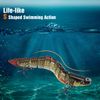 Matymats 6Pcs Pike Fishing Lures, 9 Segmented Multi Jointed, 3.9", 0.35oz