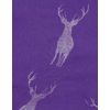 Trachtenland - Glittering Neckerchief - Costume Scarf Plain with Glitter Deer for Dirndl Lederhosen or Jeans - Choice of Colours, purple