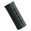 Jumbo Concave Perm Rods Black 1 1/4" Diameter