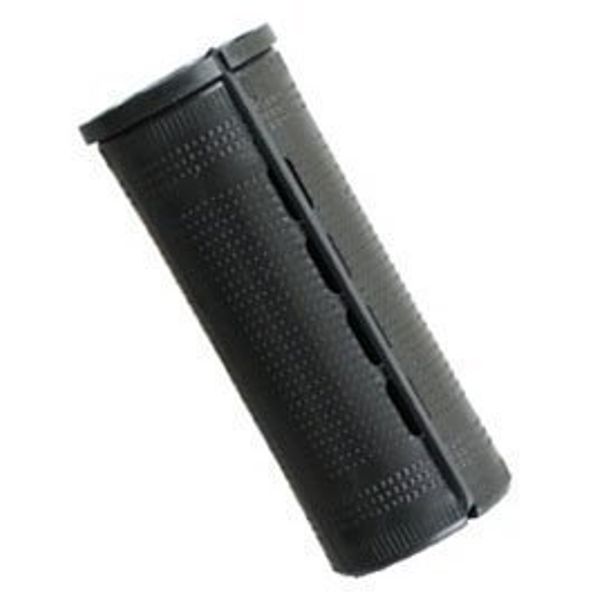 Jumbo Concave Perm Rods Black 1 1/4" Diameter