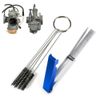 Carburetor Cleaning Kit Needles Brushes Set For Motorcycle Carb Jet Clean Tool
