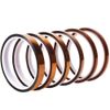 6Rolls 10mm X 30m(100ft) High Temperature Heat Resistant Polyimide Tape