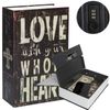 Lysmics Book Safe Box Lock Hidden Safe (Alphabet, M)
