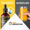 Mullein Drops - Lung Cleanse - Leaf Extract - Powerful Mullein For Immun