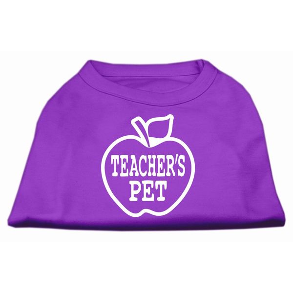 Teachers Pet Screen Print Shirt Purple XXL (18)