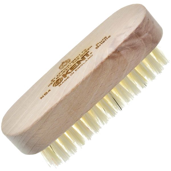 Kent Brushes Natural White Bristle Nail Brush